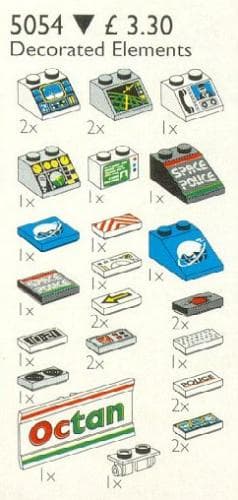 Decorated Elements LEGO set (#5054-1)
