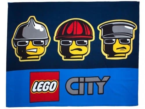 City Fleece Blanket LEGO Houseware set (#5055285346454-1, 2015)
