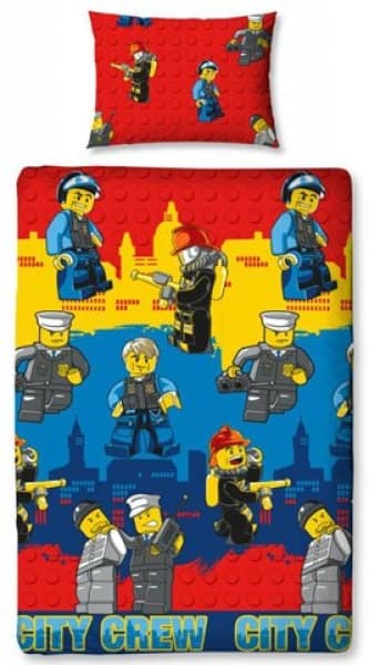 City Crew Duvet Set LEGO Houseware set (#5055285381271-1, 2015)