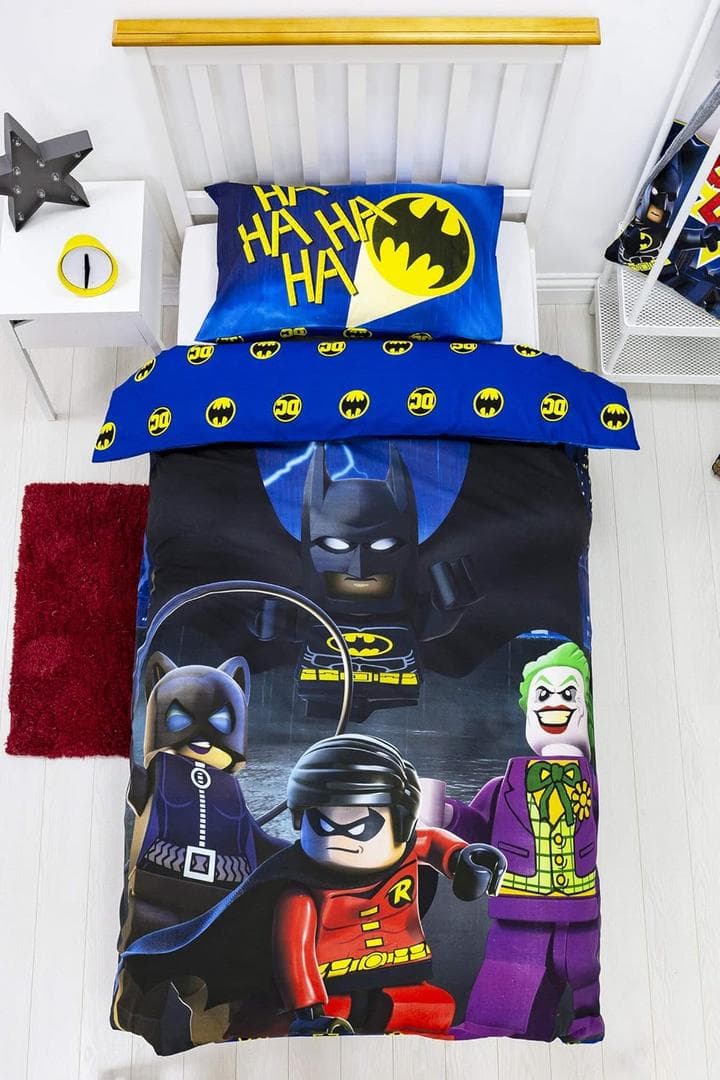 DC Comics Super Heroes Batman Duvet Set LEGO Houseware set (#5056197140147-1, 2020)