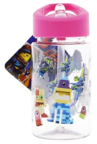 The Lego Movie 2 Hydration Bottle LEGO Houseware set (#5056219027593-1, 2019)