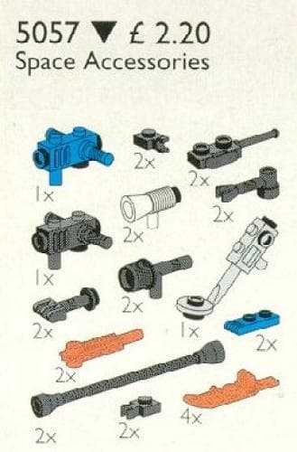 Space Accessories LEGO set (#5057-1)