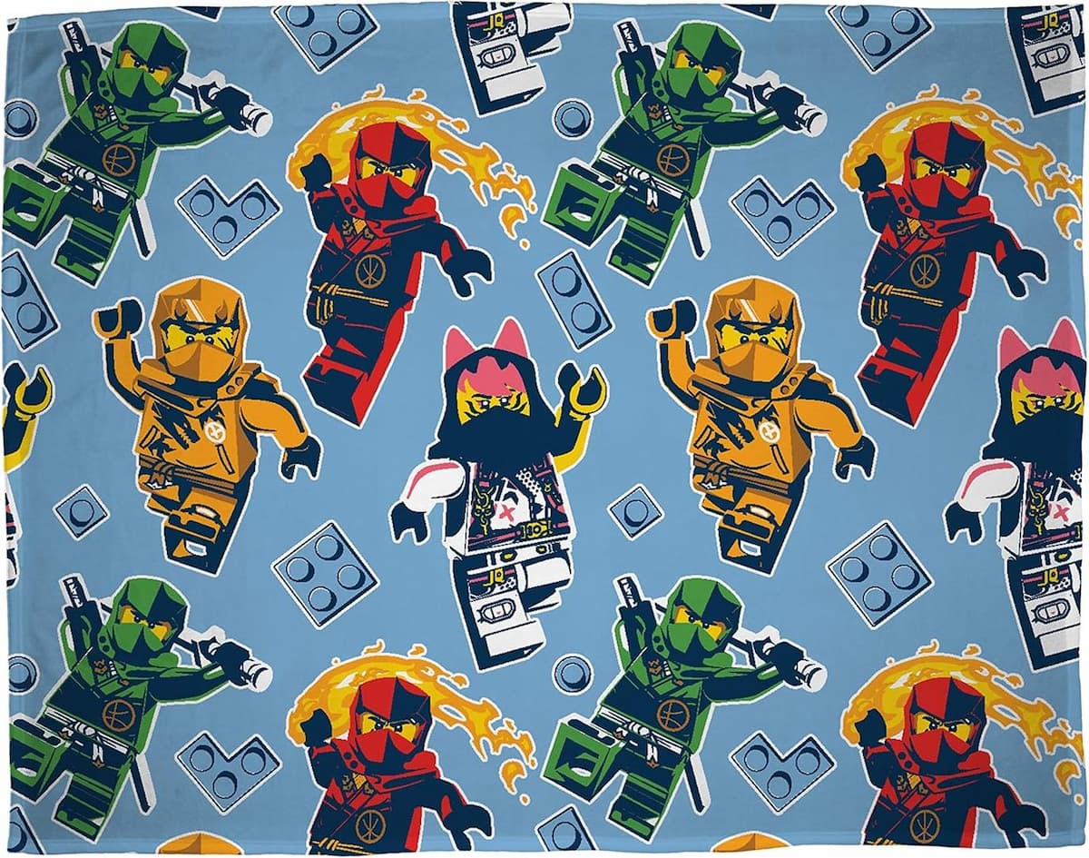 Ninjago: Dragons Rising Fleece Blanket LEGO set (#5063852332960-1)