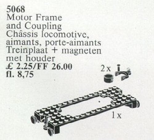 Motor Frame and Coupling LEGO set (#5068-1)