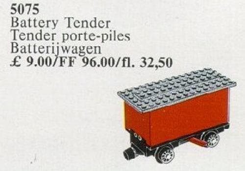 Battery Tender, Red LEGO set (#5075-1)