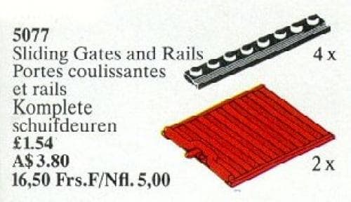 Sliding Gates and Rails LEGO set (#5077-1)