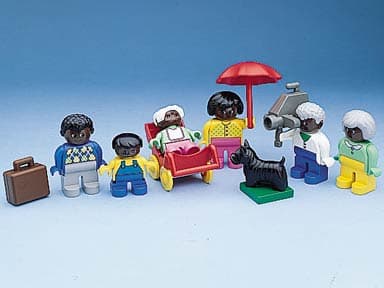 African Family LEGO set (#5089-1)