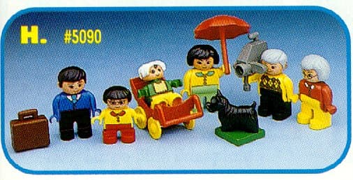 Asian Family LEGO set (#5090-1)