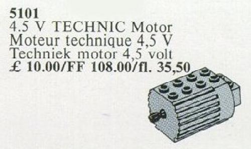 4.5v TECHNIC Motor LEGO set (#5101-1)