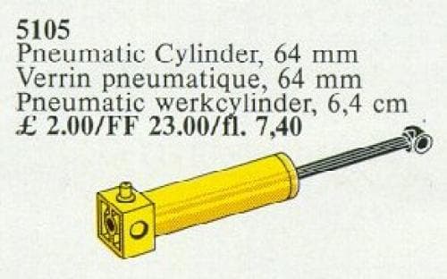 Pneumatic Cylinder, 64 mm LEGO set (#5105-1)