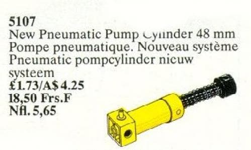 Pneumatic Pump 2 Cylinder LEGO set (#5107-1)