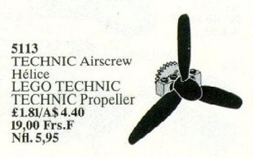 TECHNIC Airscrew LEGO set (#5113-1)