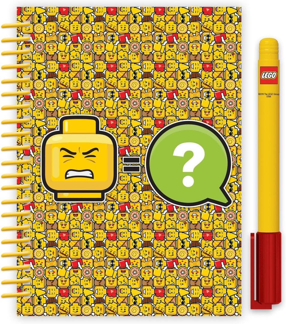 Journal with Pen LEGO Stationery and Office Supplies set (#51144-1, 2018)