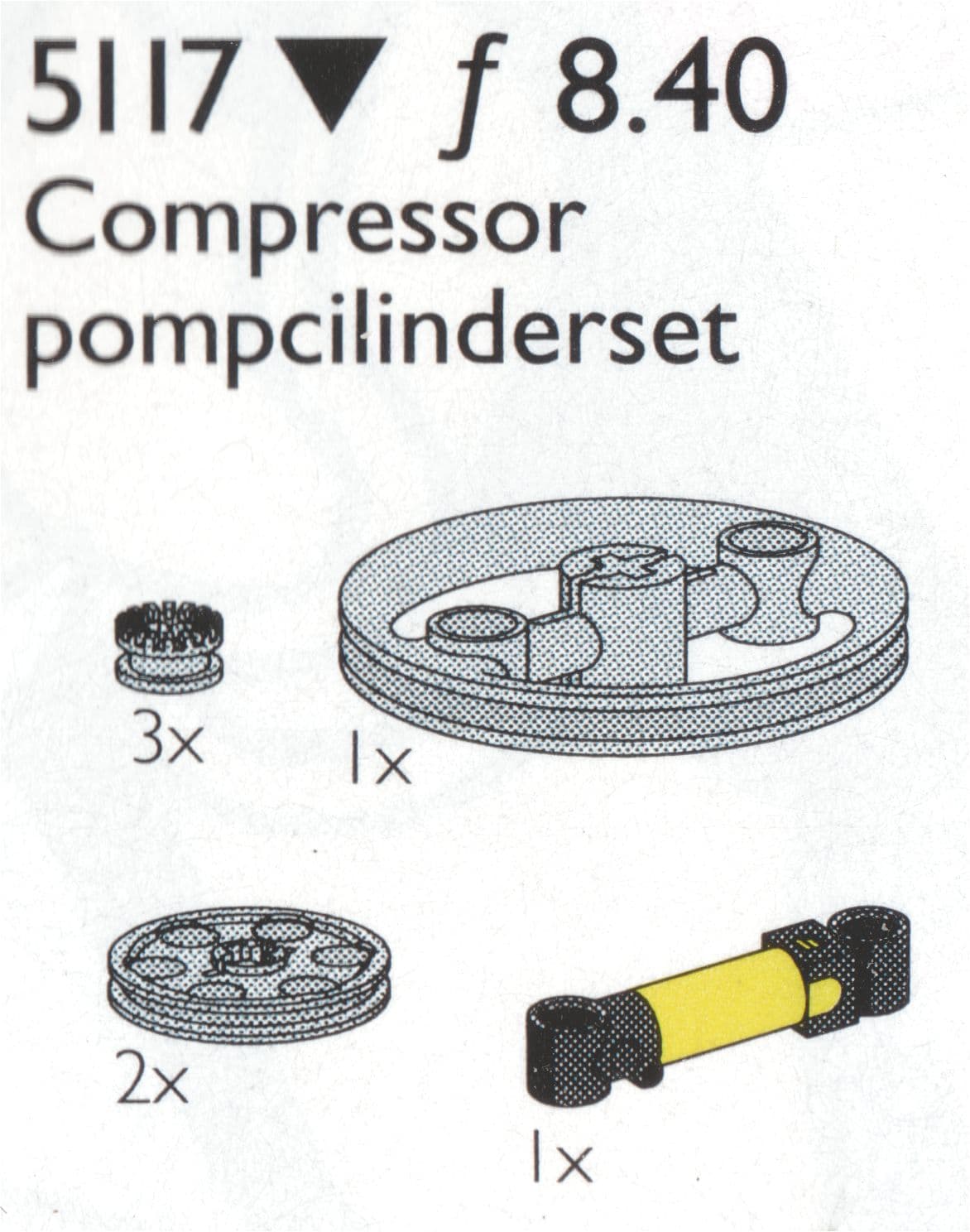 Compressor Pump LEGO set (#5117-1)