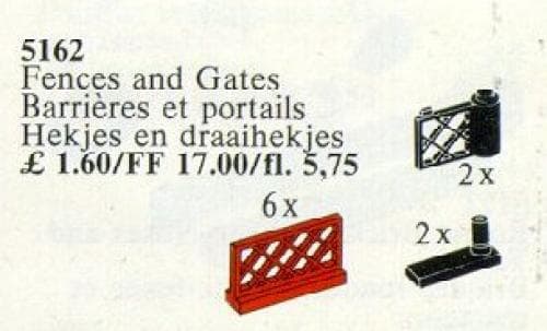 Fences and Gates LEGO set (#5162-1)