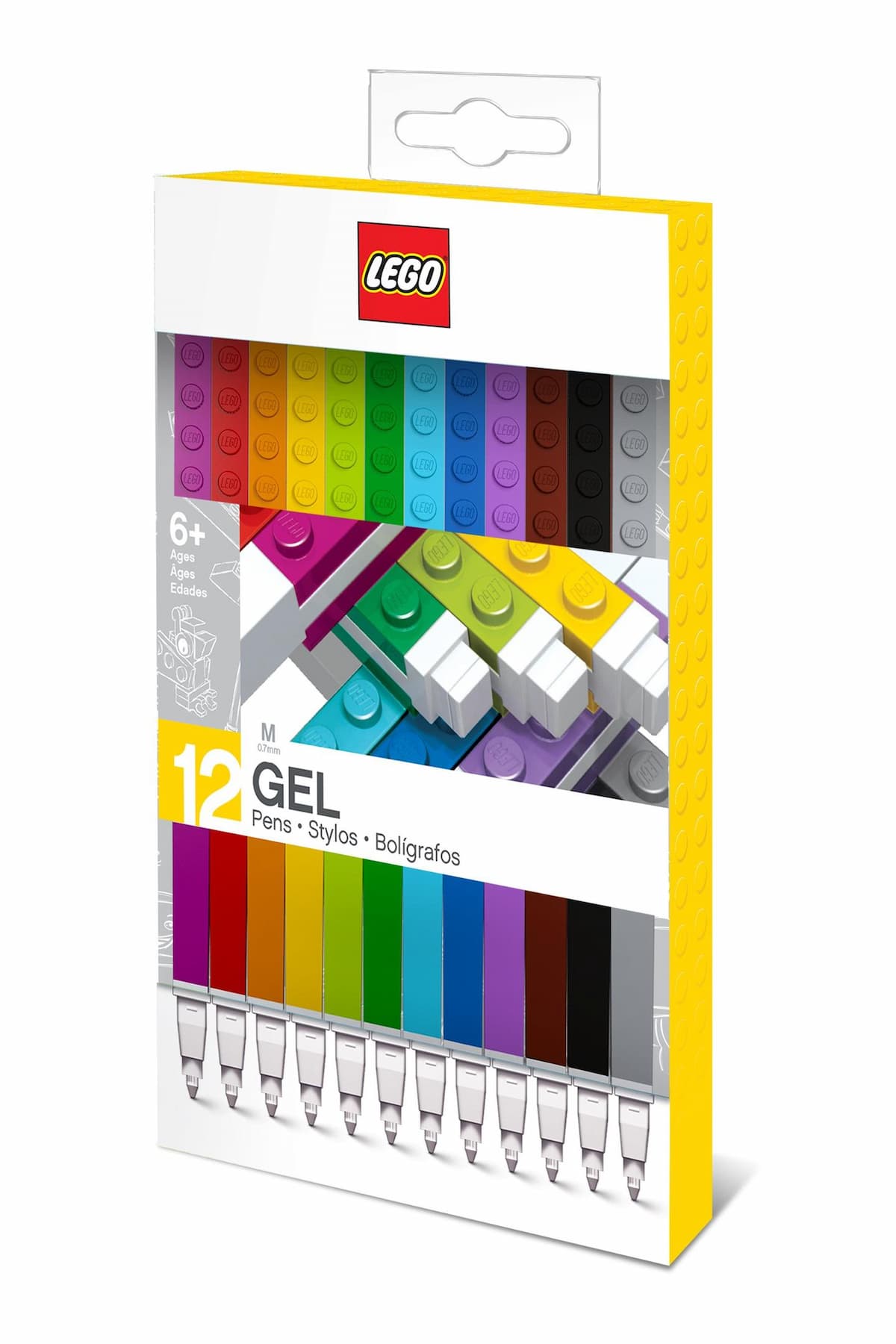 12 Gel Pens LEGO Stationery and Office Supplies set (#51639-1, 2018)