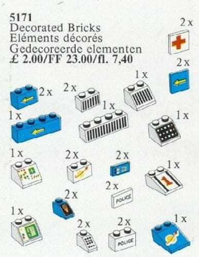 Decorated Elements LEGO set (#5171-1)