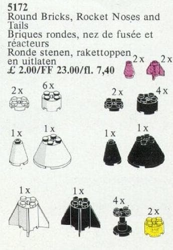 Rocket Stages LEGO set (#5172-1)