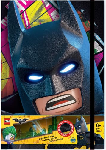 The Batman Movie Light Up Journal LEGO Stationery and Office Supplies set (#51736-1, 2018)