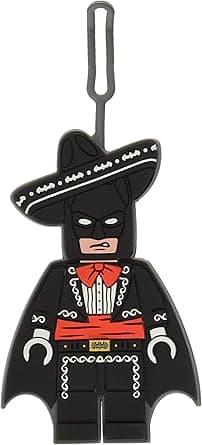 Mariachi Batman Bag Tag LEGO Bag and Luggage Tags set (#51756-1, 2017)