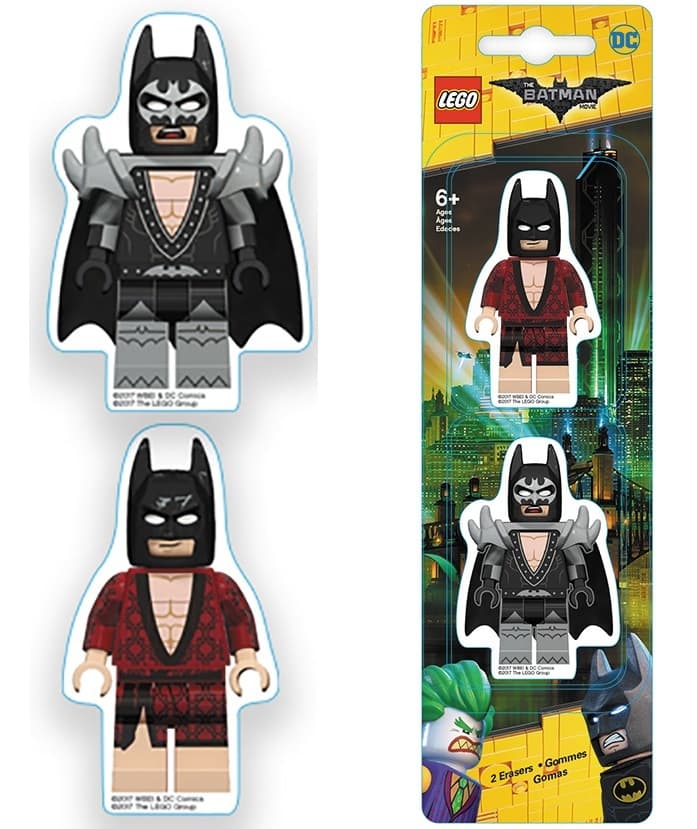 The LEGO Batman Movie: Eraser Set LEGO Stationery and Office Supplies set (#51758-1, 2017)