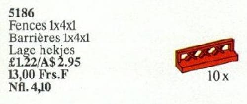 Fence LEGO set (#5186-1)