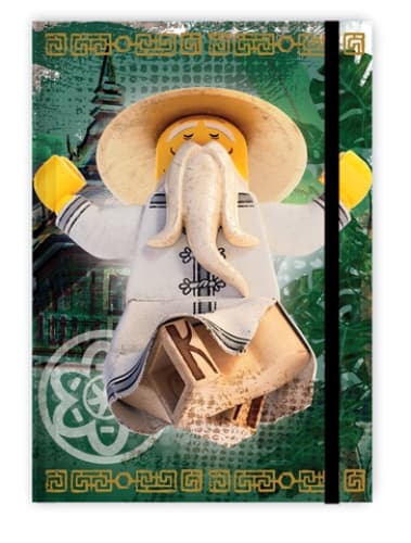 Sensei Wu Notebook LEGO Stationery and Office Supplies set (#51925-1, 2017)