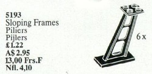 Sloping Frames LEGO set (#5193-1)