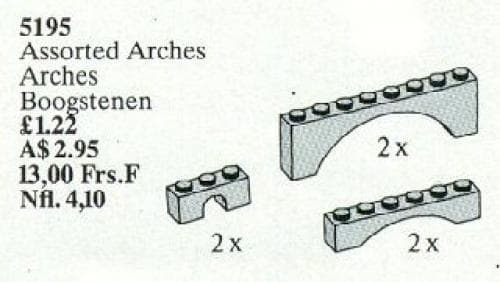 Assorted Arches LEGO set (#5195-1)