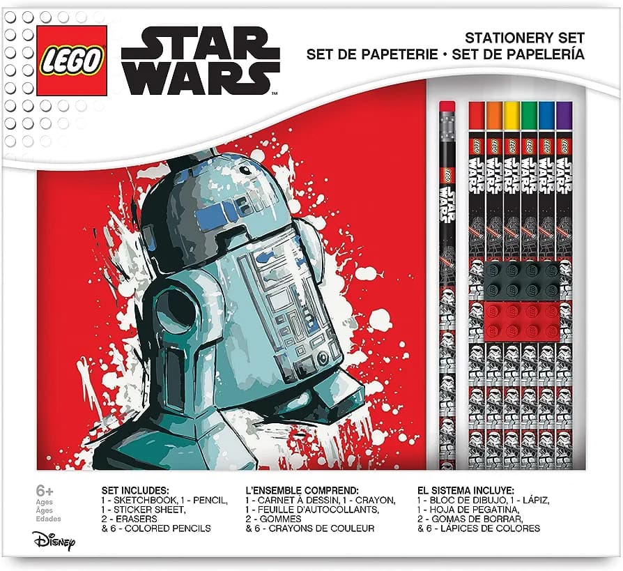 Star Wars Deluxe Drawing Gift Set LEGO Stationery and Office Supplies set (#52232-1, 2019)