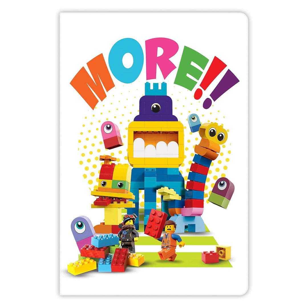 The LEGO Movie 2 Duplo Softcover Notebook LEGO Stationery and Office Supplies set (#52288-1, 2018)