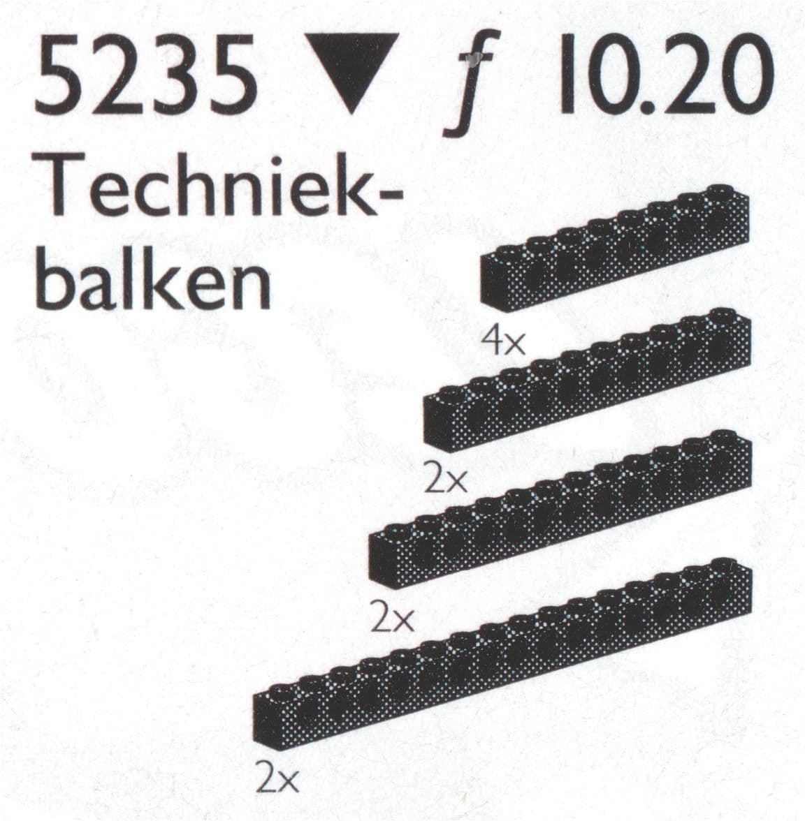 Large Beams with Holes LEGO set (#5235-1)