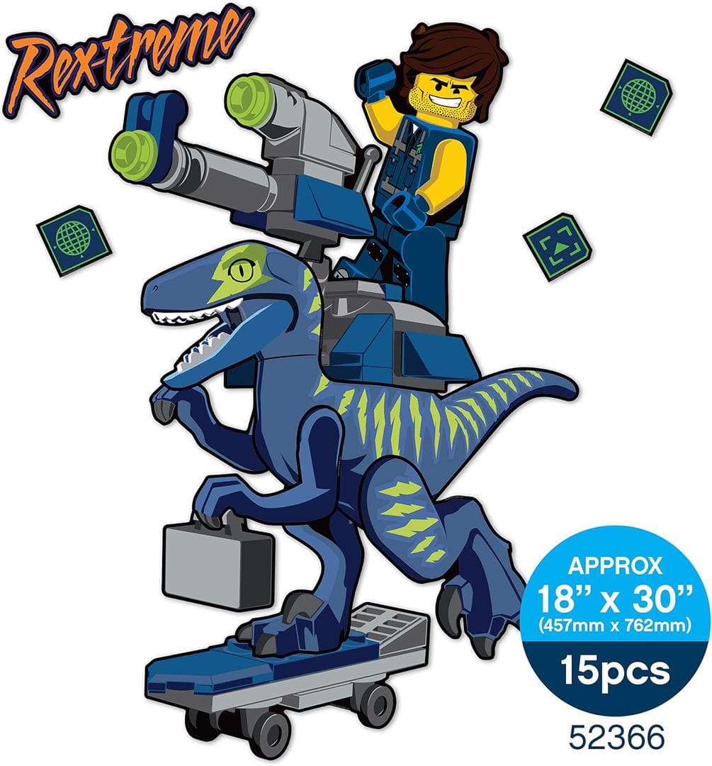 Captain Rex and Rexcon Rex-o-Saurus Staticker LEGO Gear set (#52366-1, 2018)