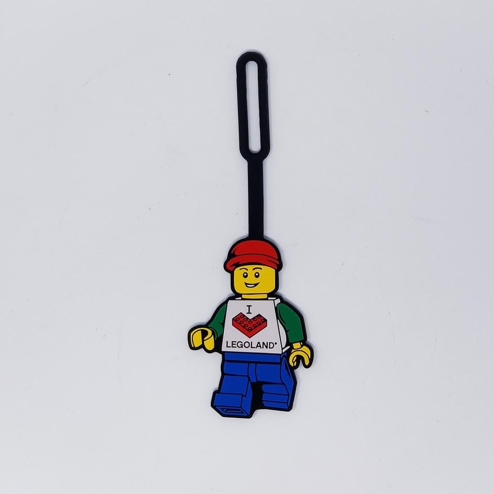 I [Heart] LEGOLAND Bag Tag (Male) LEGO Bag and Luggage Tags set (#52635-1, 2020)