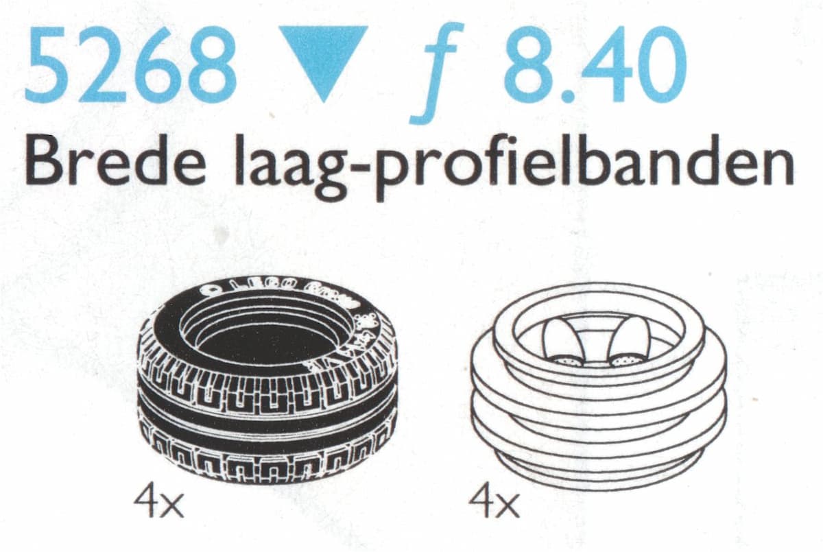Small Tires LEGO set (#5268-1)