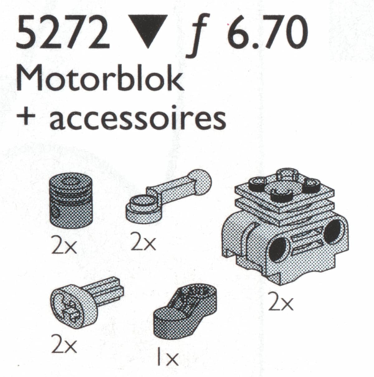 Cylinder Motor LEGO set (#5272-1)