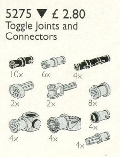 Toggle Joints and Connectors LEGO set (#5275-1)