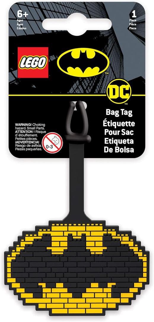 Bat Symbol Bag Tag LEGO Bag and Luggage Tags set (#52815-1, 2020)