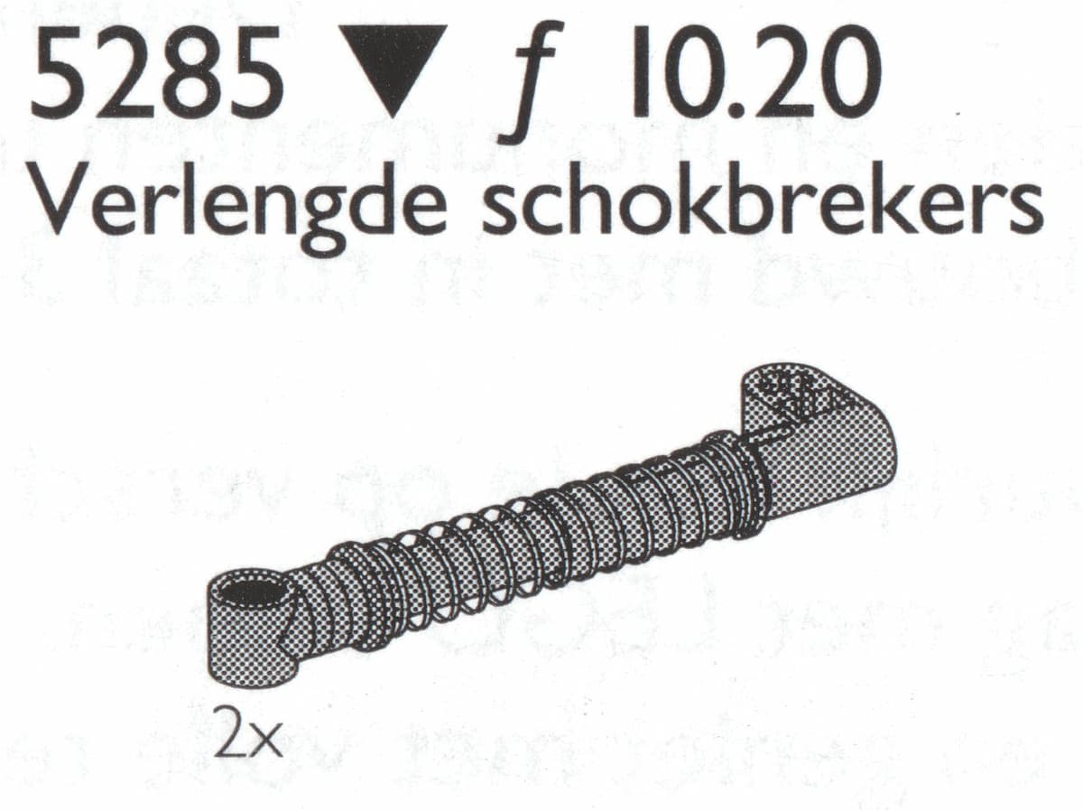 2 Large Shock Absorbers / Large Shock Absorbers LEGO set (#5285-1)