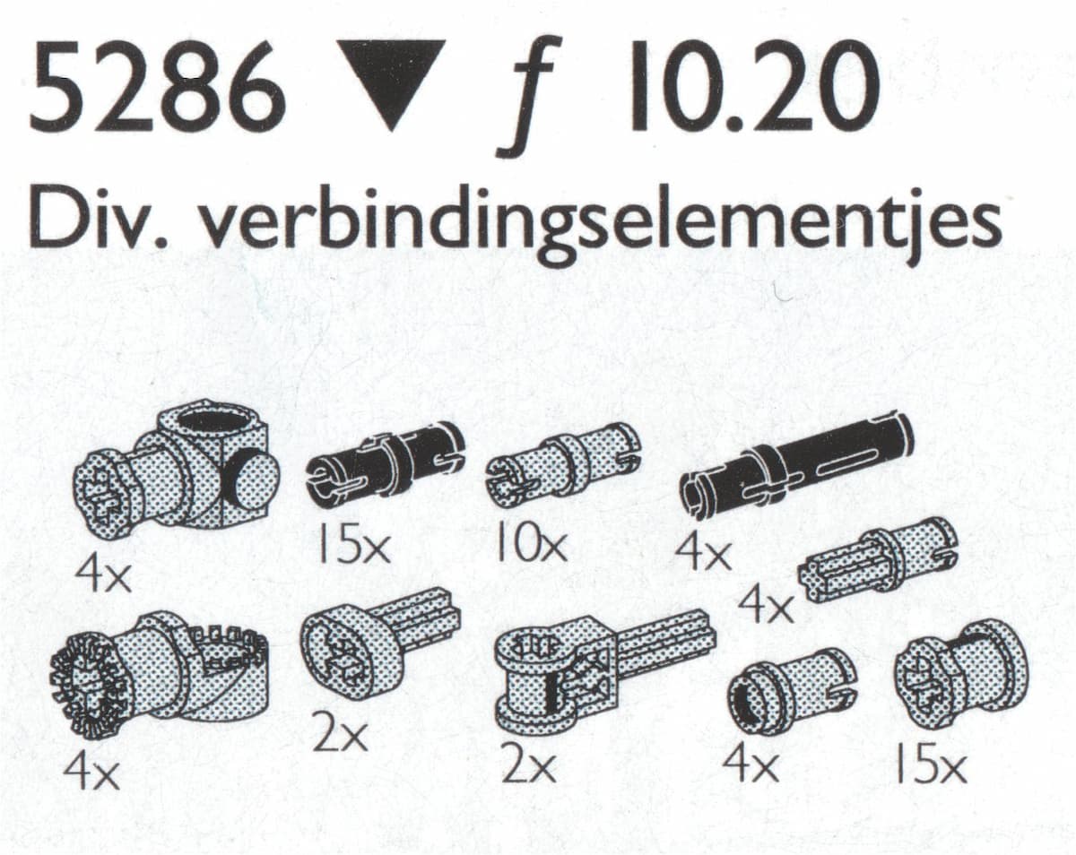 Toggle Joints & Connectors LEGO set (#5286-1)