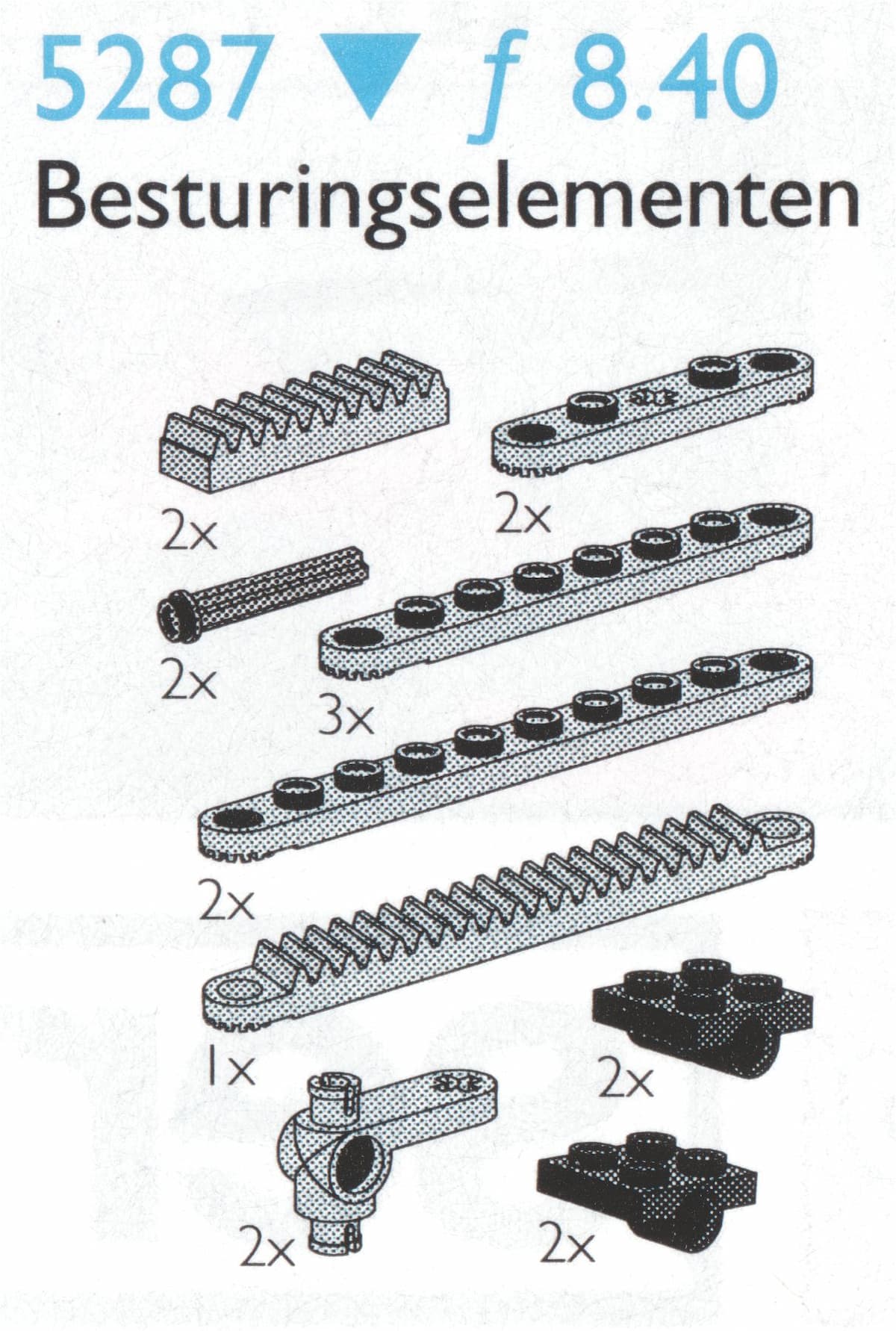 Plates & Gear Racks / Plates, Gear Racks etc. LEGO set (#5287-1)