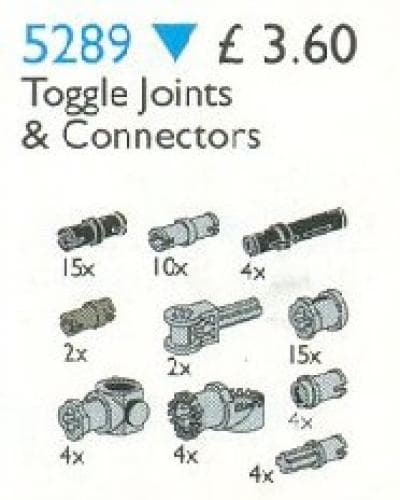 Toggle Joints & Connectors LEGO set (#5289-1)