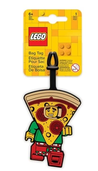 Pizza Guy Bag Tag LEGO Bag and Luggage Tags set (#52935-1, 2022)