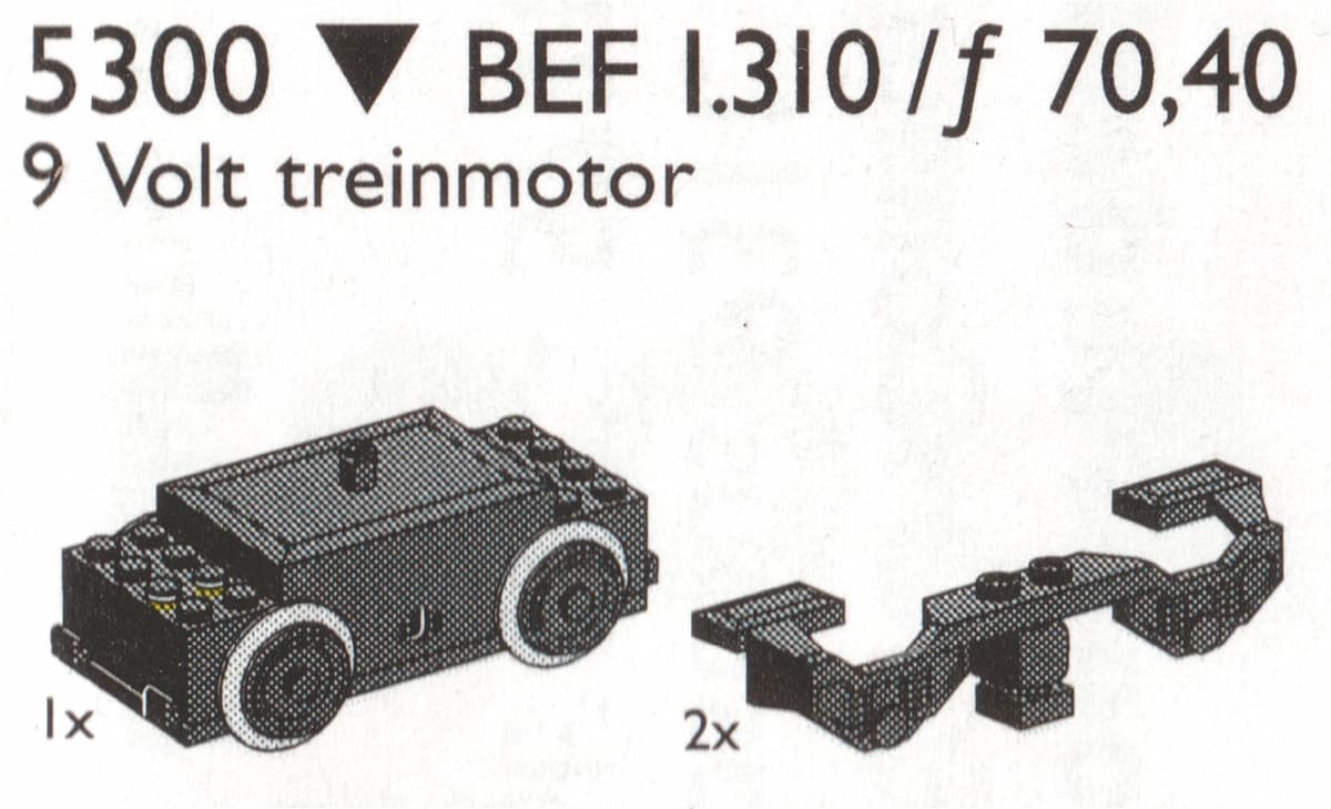 Electric Train Motor LEGO set (#5300-1)