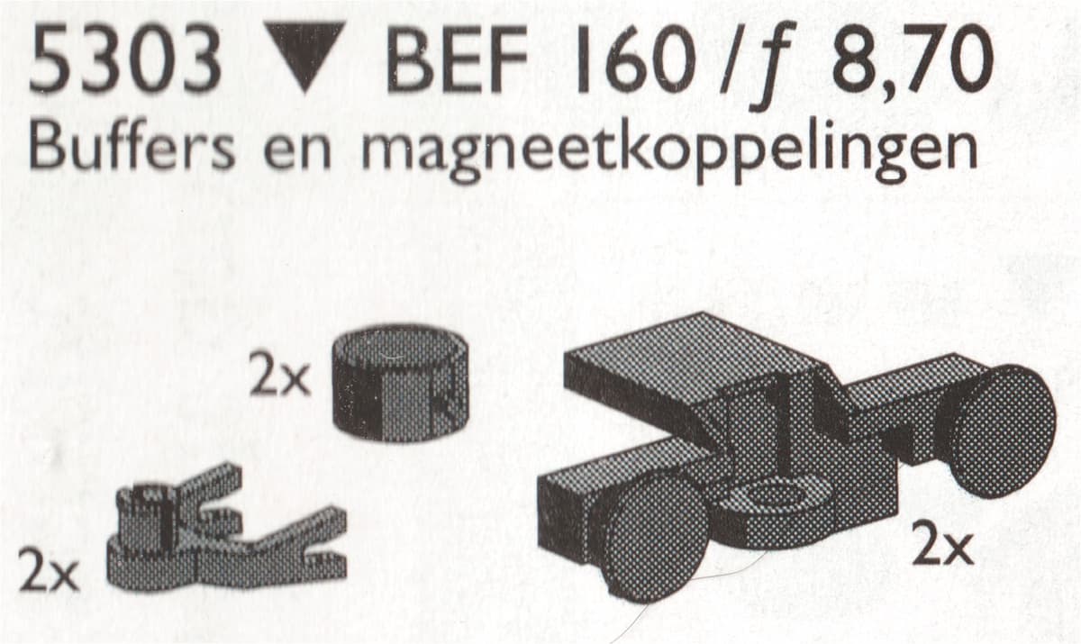 Buffers, Magnets & Couplers LEGO set (#5303-1)