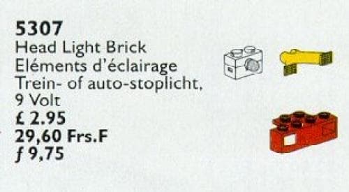 Head Light Brick LEGO set (#5307-1)
