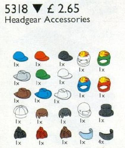 Head Wear LEGO set (#5318-1)