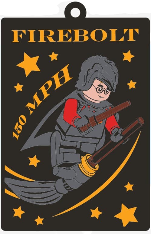 Firebolt Magnet LEGO set (#53247-1)