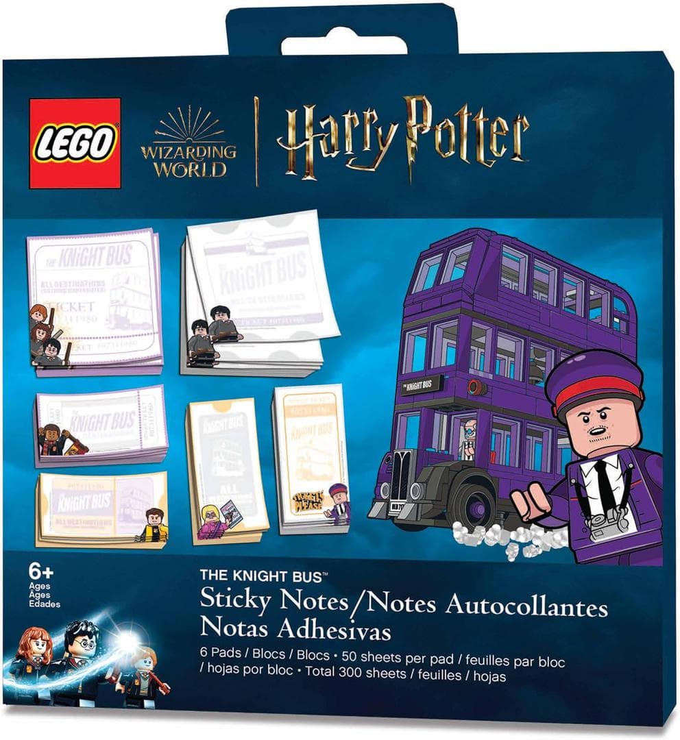 Harry Potter Sticky Notes LEGO Stationery and Office Supplies set (#53279-1, 2024)
