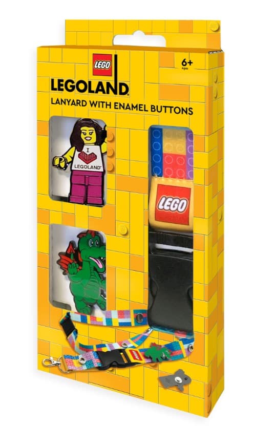 Lanyard Set Multi-Color – Girl and Ollie LEGO Gear set (#53296-1, 2024)